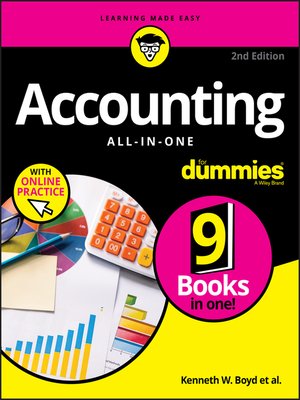 cover image of Accounting All-in-One For Dummies with Online Practice